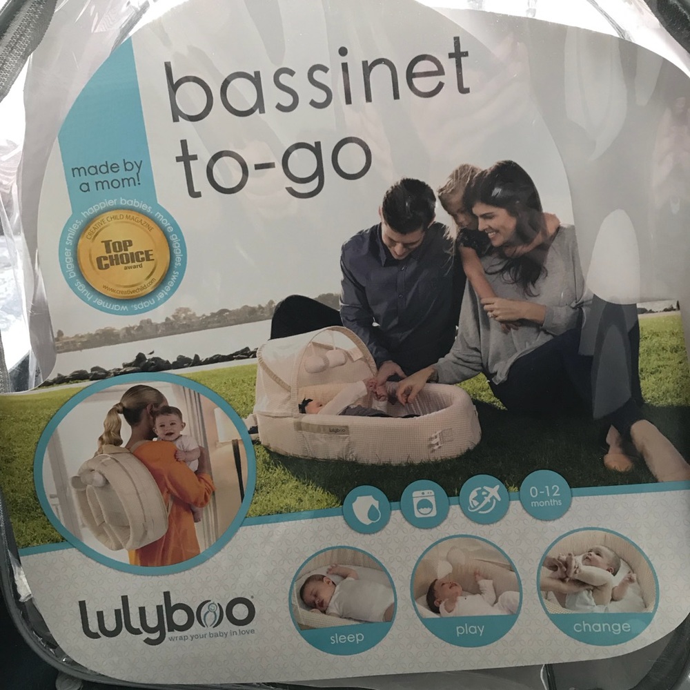 Lulyboo Baby Lounge To-Go Travel & Activity Bed